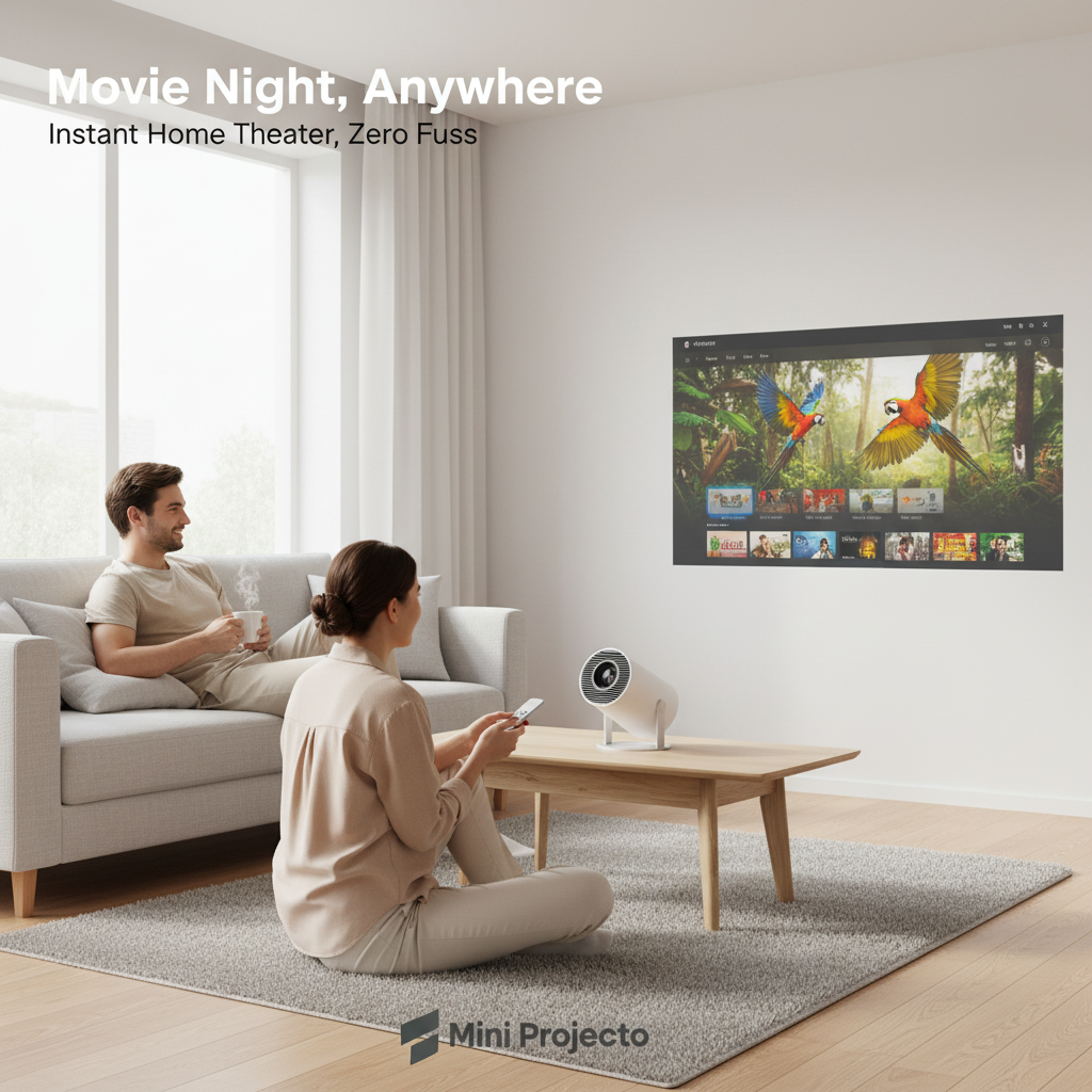 LumiVibe™ Mini Projector