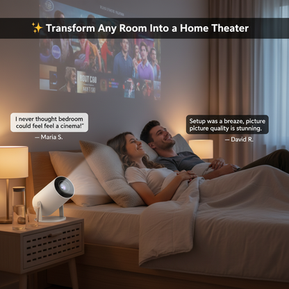 LumiVibe™ Mini Projector
